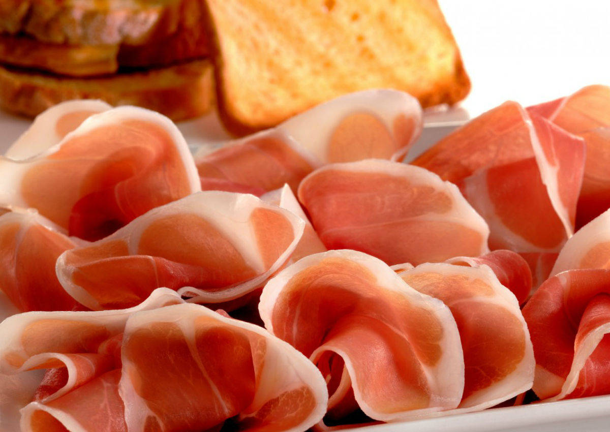 Pane tostato e prosciutto crudo Combiyou
