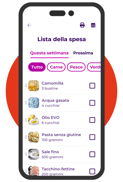 combiyou app alimentazione corretta