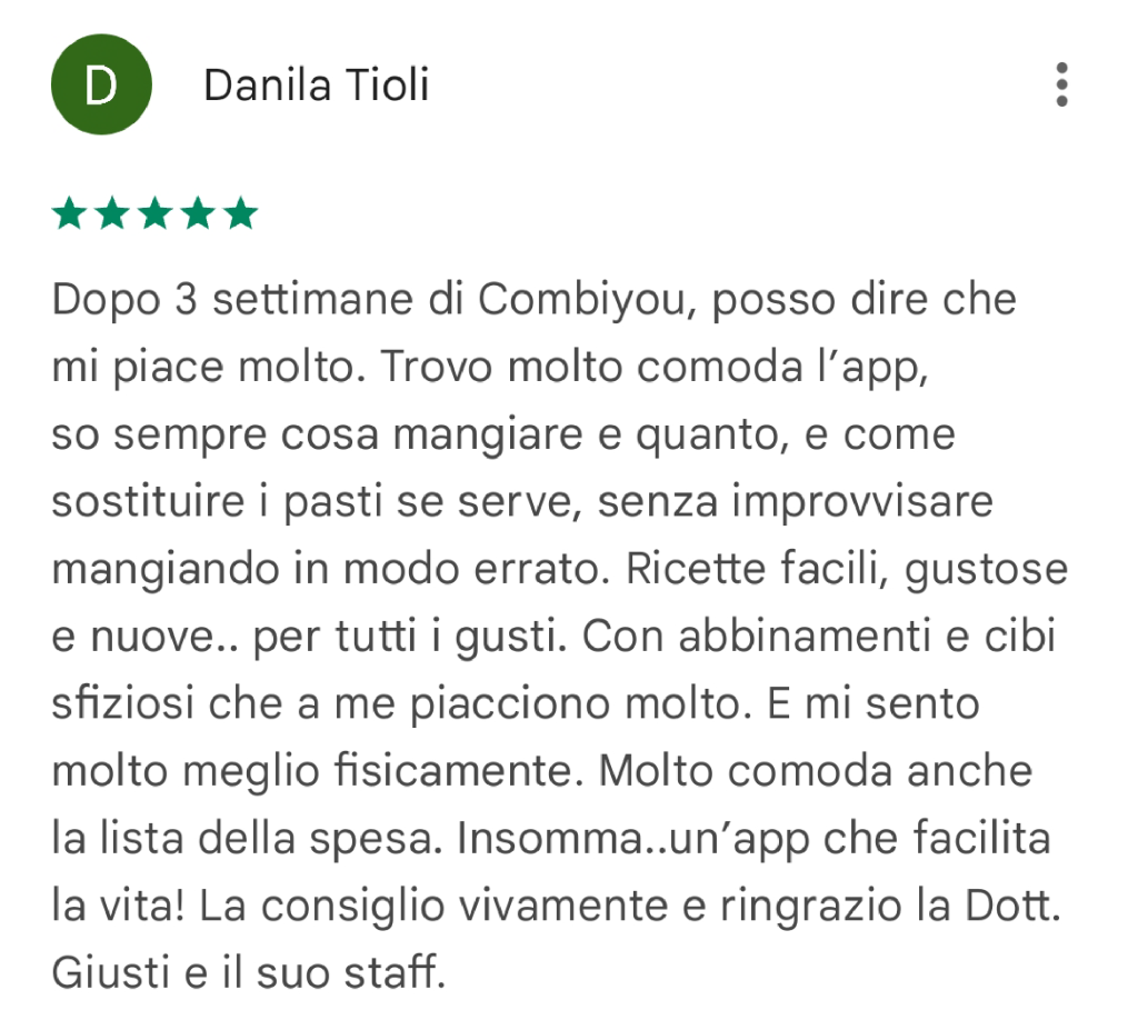 recensioni combiyou